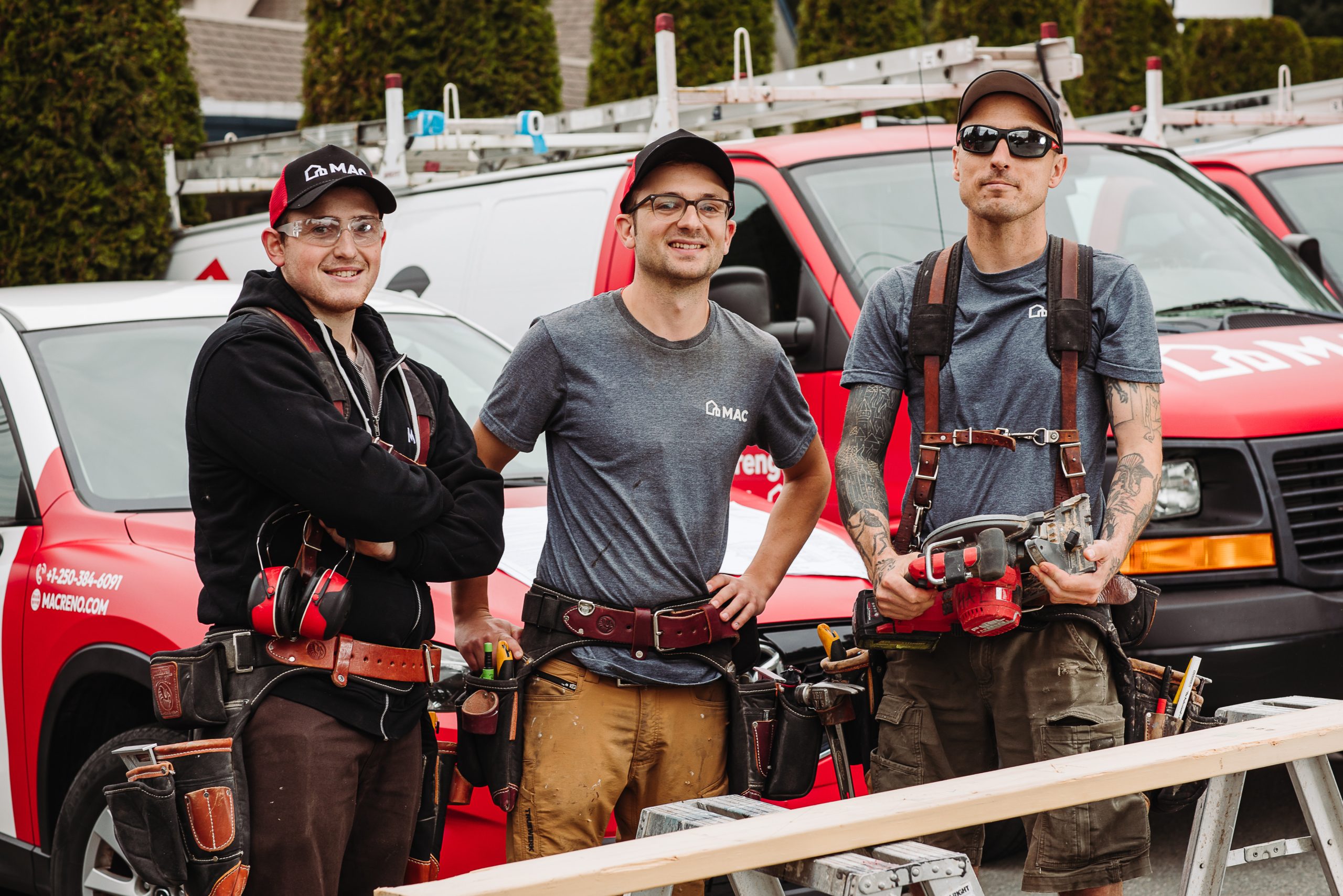 MAC Island Construction crew on site supporting professional construction services in Victoria.